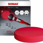 ESPONJA PULIDORA ROJA 160mm (dura)